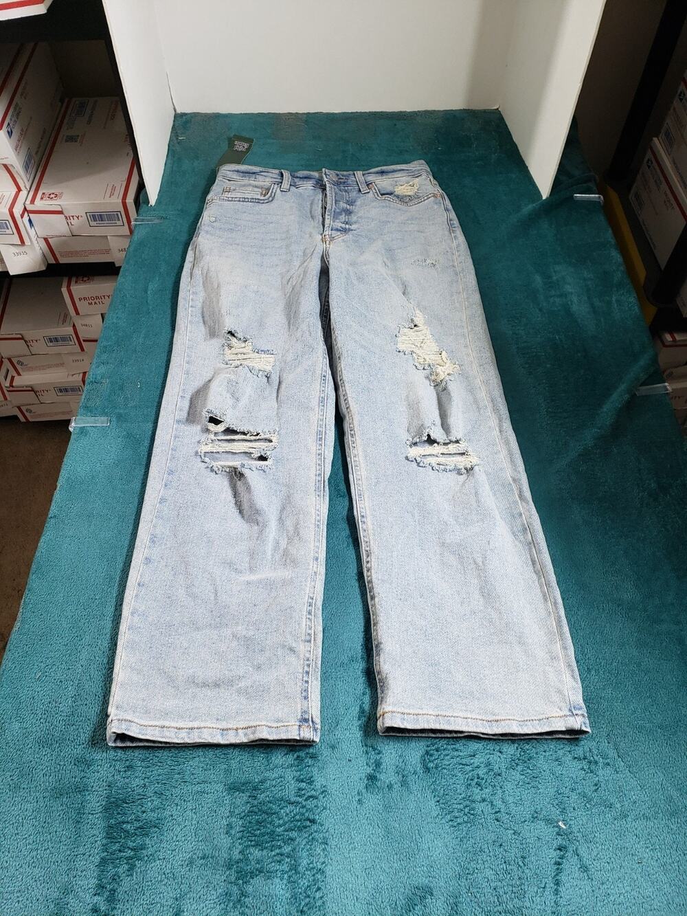 Wild Fable Jeans Size 6 Womens Blue Pants Denim Ladies High Rise Straight NWT